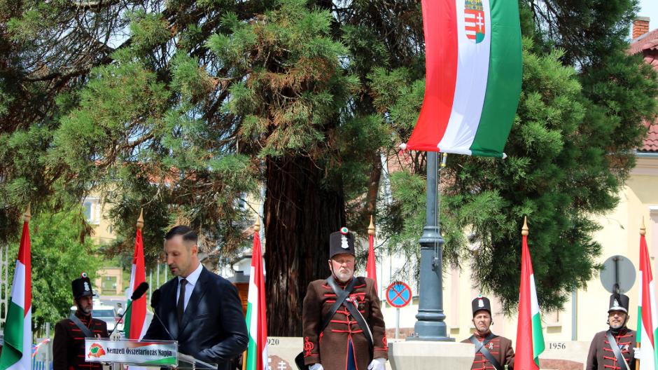 Megemlkezs Zalaegerszegen, a nemzeti sszetartozs napjn