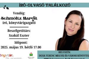 Író-olvasó találkozó Schmöltz Margittal