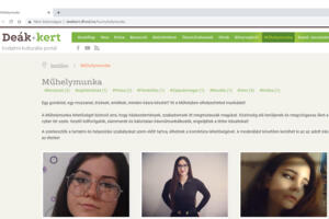 Új szerkesztők a Deák+kertben Új szerkesztők a Deák+kertben