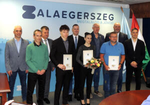 Az elmúlt év legjobb zalaegerszegi sportolóit köszöntötték Az elmúlt év legjobb zalaegerszegi sportolóit köszöntötték