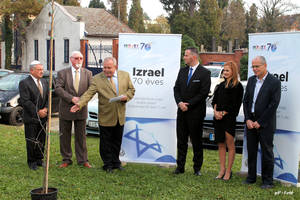 Zalaegerszegre látogatott Izrael Állam nagykövete