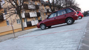 Út, parkoló, buszforduló Út, parkoló, buszforduló