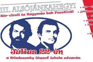 III. Alsjnkahegyi Sr-Virsli s Hagymsbab Fesztivl