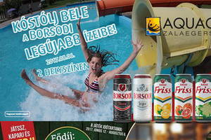 Borsodi nap az AquaCityben